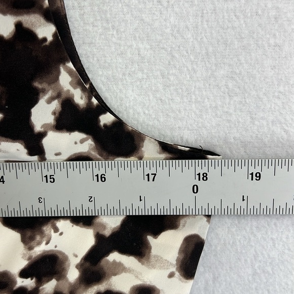 Banana Republic Women’s Dress Size 8 Black/Cream/Taupe Polyester Like New - Picture 7 of 12